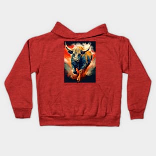 Bull on run Kids Hoodie